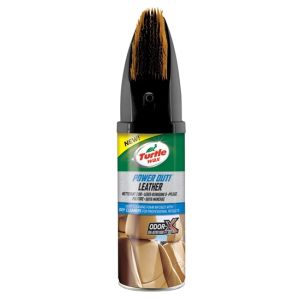 Καθαριστικός αφρός & μαλακτικό δέρματος POWER OUT Leather Cleaner aerosol with brush 400ml